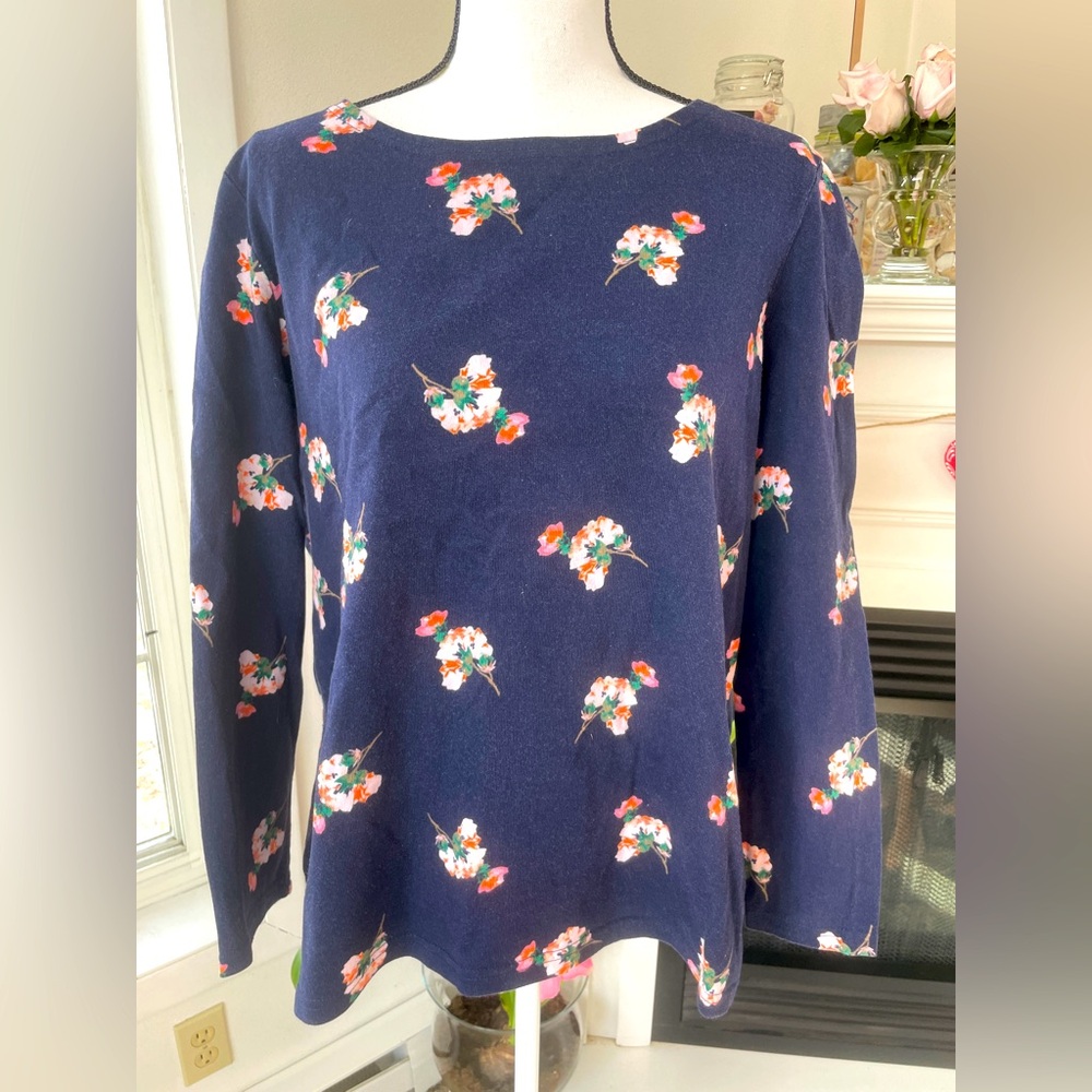 Joules Navy Cotton Top